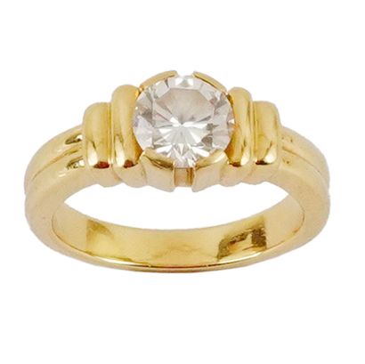 OR 18K, DIAMANT 1.07 CT / 18K GOLD, 1.07CT...
