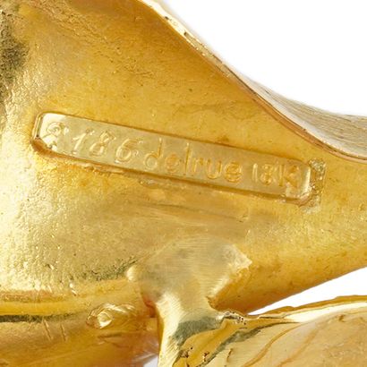 DELRUE, Georges (1920-2010)
Broche-pendentif,...