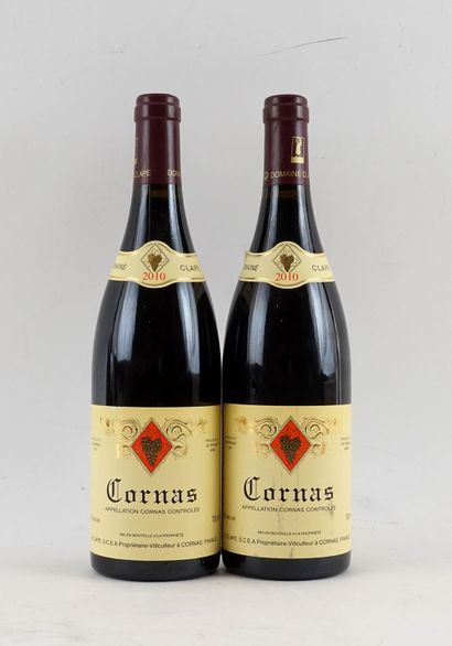 Cornas 2010, Clape - 2 bouteilles