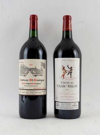 Château St-Georges 2001 Château Clerc-Milon...