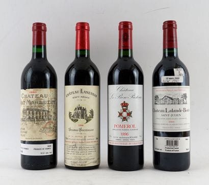 Sélection de Vins de Bordeaux - 4 boutei...