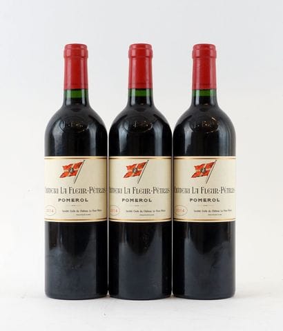 Château La Fleur-Pétrus 2014 - 3 bouteil...
