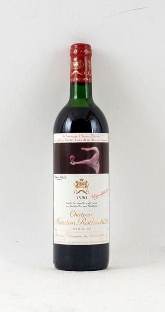 Château Mouton Rothschild 1990
Pauillac Appellation...