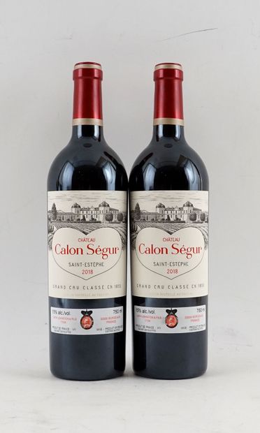 Château Calon Ségur 2018 - 2 bouteilles