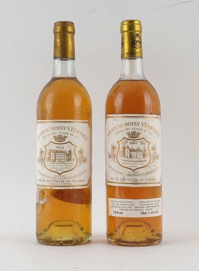 Château Doisy-Védrines 1978 1982 - 2 bou...