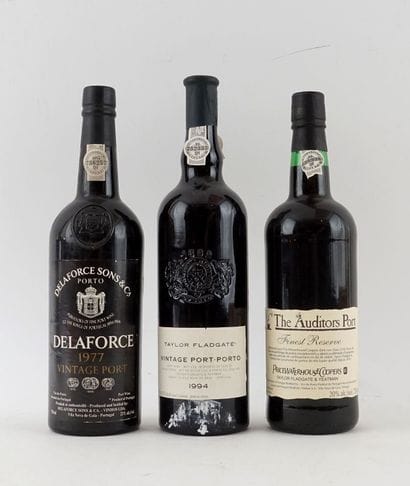 Delaforce 1977, Taylor Fladgate 1994 Taylor's...