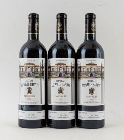 Château Léoville-Barton 2010 - 3 bouteil...