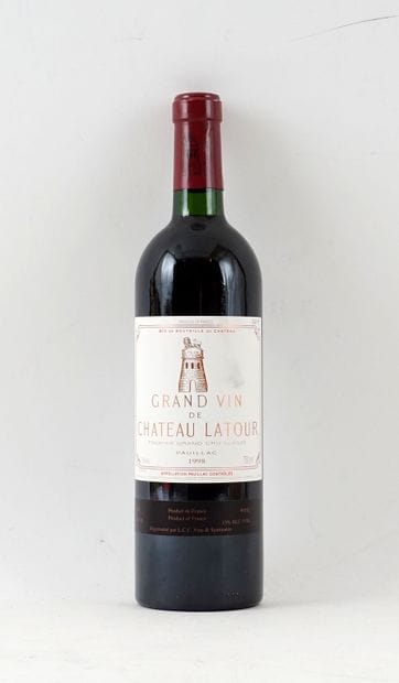 Château Latour 1998
Pauillac Appellation...