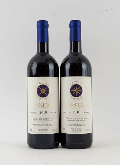 Sassicaia 2010 - 2 bouteilles
