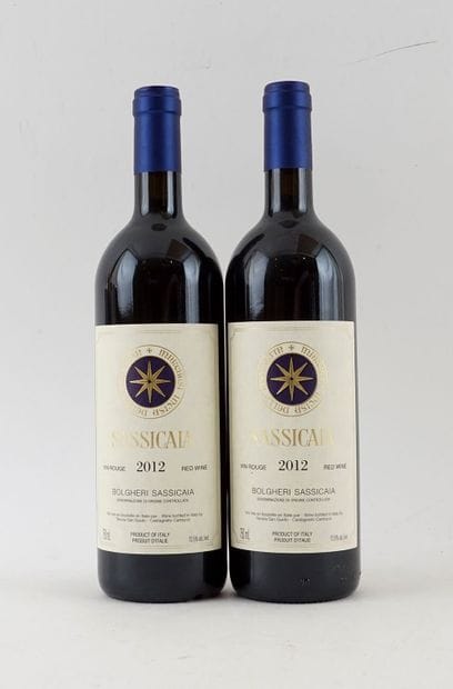 Sassicaia 2012 - 2 bouteilles