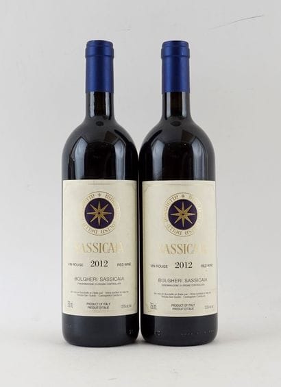 Sassicaia 2012 - 2 bouteilles