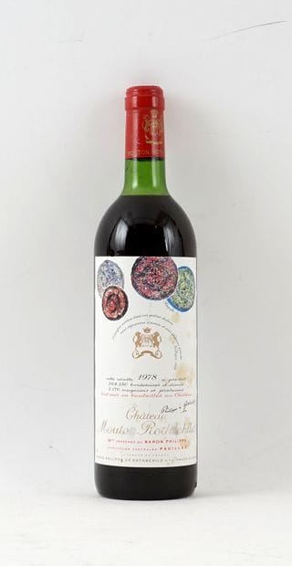 Château Mouton Rothschild 1978
Pauillac Appellation...