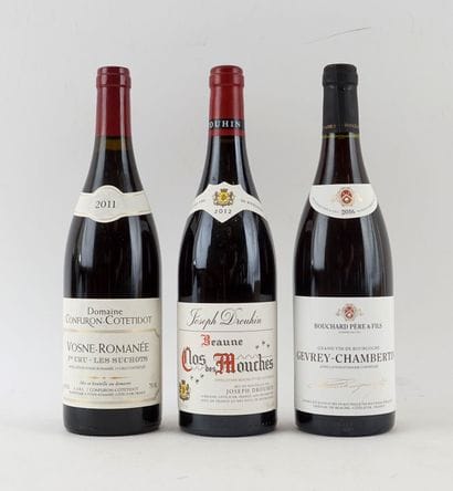 Sélection de Vins de Bourgogne - 3 boute...