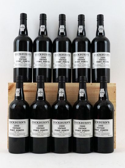 Cockburn's 2000 - 10 bouteilles