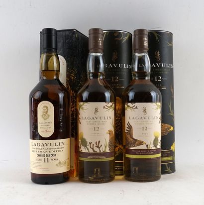 Sélection de produits de Lagavulin - 3 b...