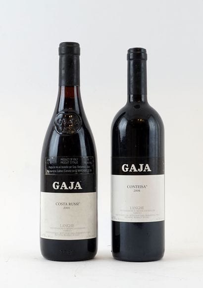 Gaja Costa Russi 2001 Gaja Conteisa 2008...