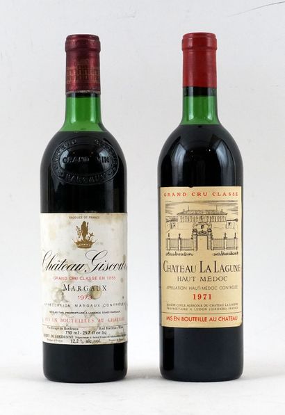 Château Giscours 1973 Château La Lagune 1971...