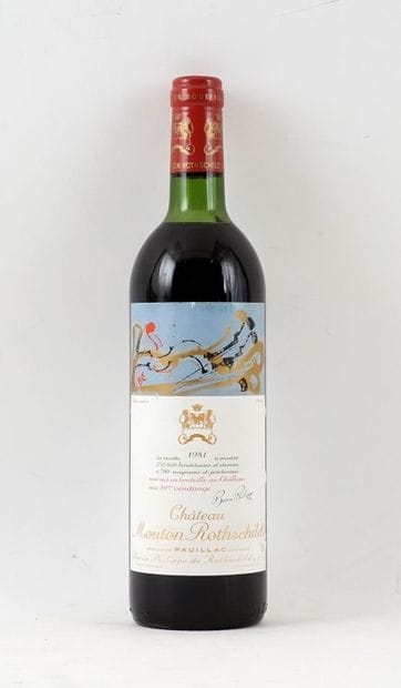 Château Mouton Rothschild 1981
Pauillac Appellation...