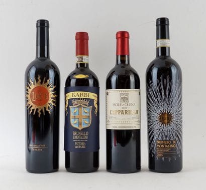 Sélection de Vins d'Italie - 4 bouteille...