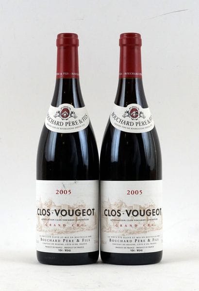 Clos Vougeot Grand Cru 2005, Bouchard Père...