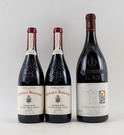 Château de Beaucastel 2014 Clos Saint-Jean...