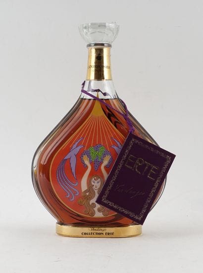 Cognac Courvoisier Collection Erté N°2 Vendanges...
