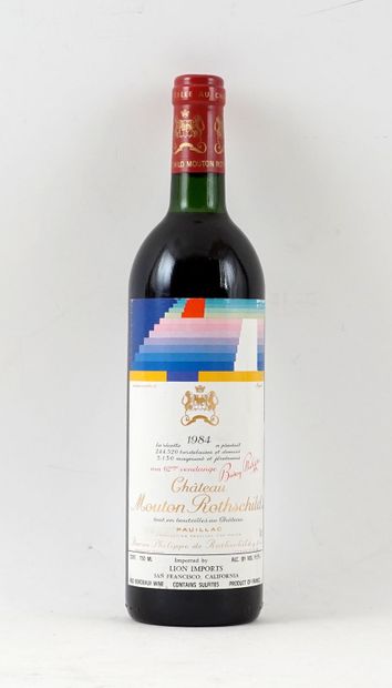 Château Mouton Rothschild 1984
Pauillac Appellation...