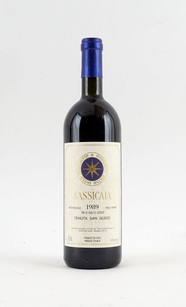 Sassicaia 1989
Vino da Tavola
Niveau A
1...
