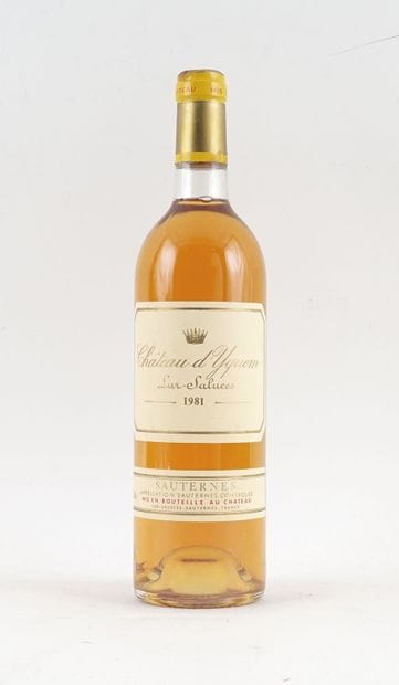 Château d'Yquem 1981
Sauternes Appellation...