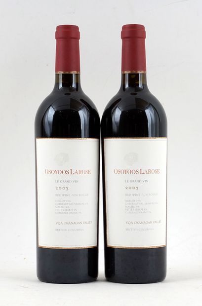 Osoyoos Larose Le Grand Vin 2003
Okanagan...