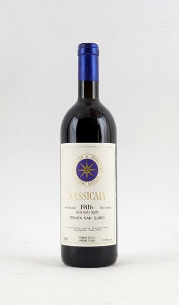 Sassicaia 1986
Vino da Tavola
Niveau A
1...