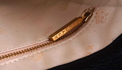 DELVAUX
Sac Delvaux en cuir noir, une anse...