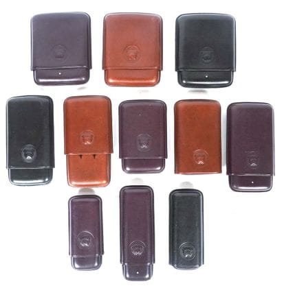 DUNHILL BULLDOG
Ensemble de 11 étuis à cigares...