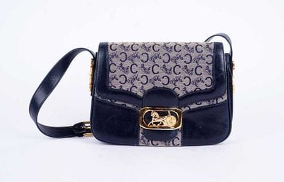 CELINE
Sac bandoulière Celine en cuir bleu...