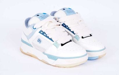 AMIRI
Baskets MA-1 en cuir et maille blancs...