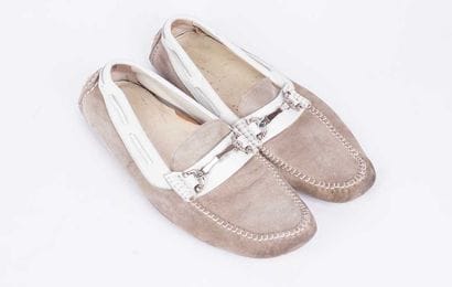 DOLCE GABBANA
Paire de mocassins en cuir...