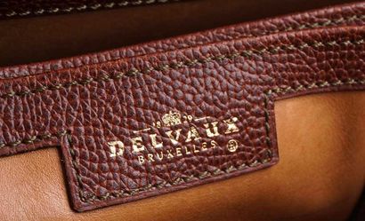 DELVAUX
Sac Delvaux en cuir marron, deux...