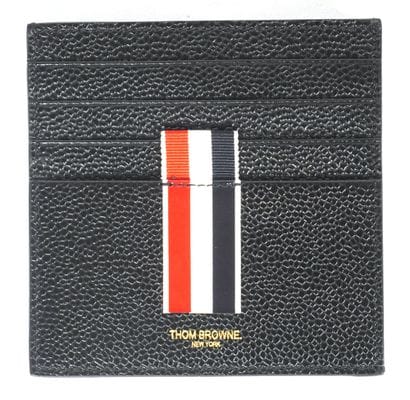 THOM BROWNE
Porte-monnaie en cuir noir Thom...