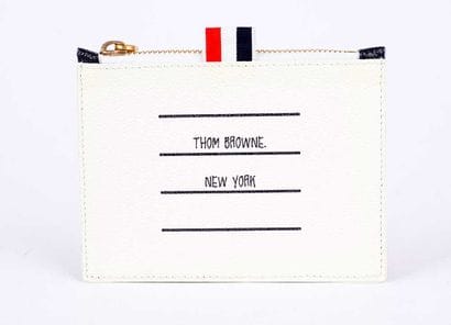 THOM BROWNE
Pochette Thom Browne en cuir...