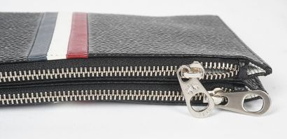 THOM BROWNE
Porte-monnaie en cuir noir Thom...