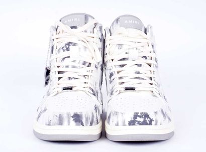 AMIRI
Baskets Skel Top en cuir blanc et à...