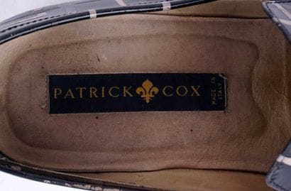 PATRICK COX
Paire de mocassins en cuir bicolore...