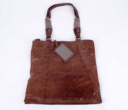 APOSTROPHE
Sac Apostrophe en cuir marron,...