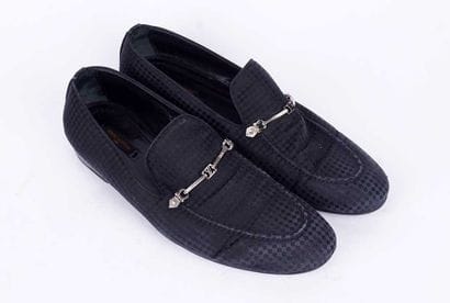 LOUIS VUITTON
Paire de mocassins noir en...