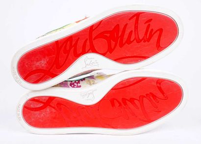 LOUBOUTIN
Baskets Kyoto Flamingirl en tissu...