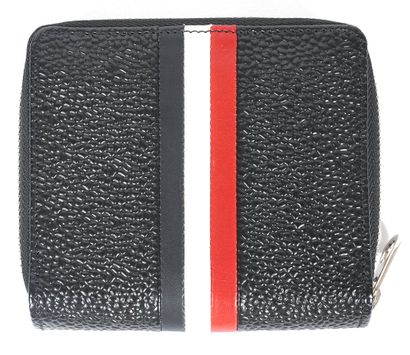 THOM BROWNE
Porte-monnaie en cuir noir Thom...