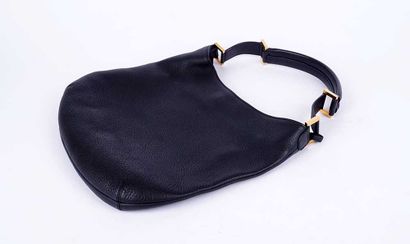 DELVAUX
Sac Delvaux en cuir noir, une anse...