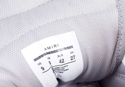 AMIRI
Baskets Skel Top en cuir blanc et à...