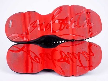 LOUBOUTIN
Baskets noires à plateforme sans...