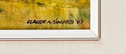 SIMARD, Claude A. (1943-2014)
Untitled -...